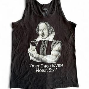 Annarbor black shakespeare tank top